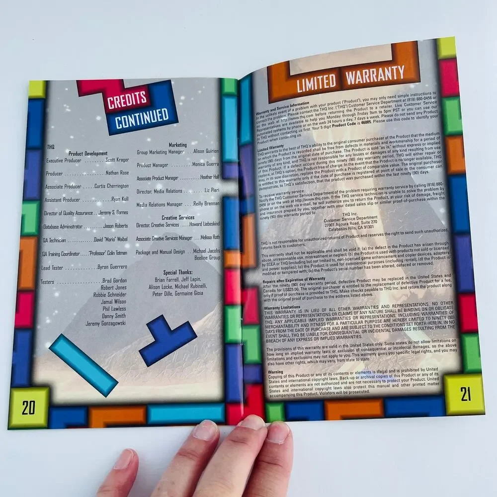 Tetris Worlds Sony PlayStation 2 PS2 2002 CIB Everyone